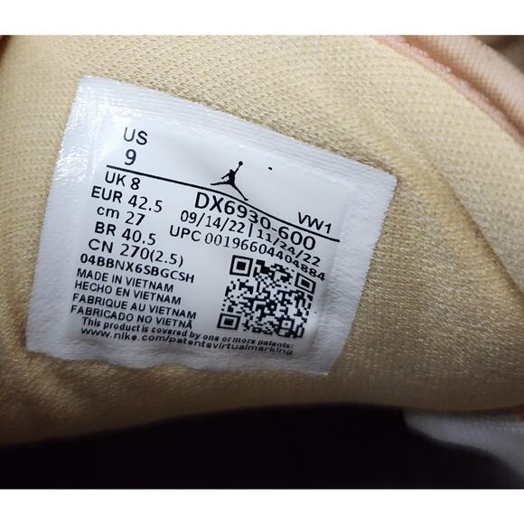 NEW Nike Air Jordan 2 Retro Low Seersucker Atmosphere DX6930-600 SIZE 9 - Picture 10 of 11